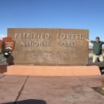  Petrified Forest National Park Sign 